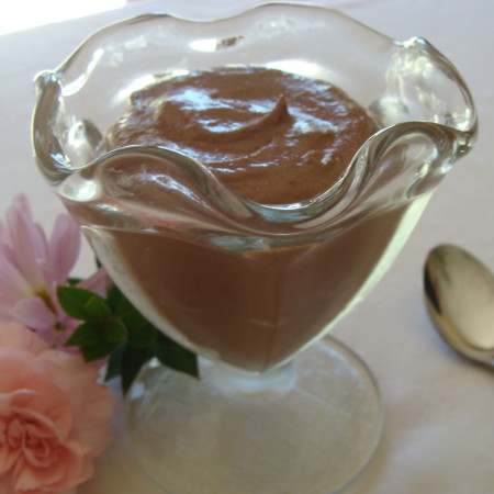 chocolate cashew cream pudding