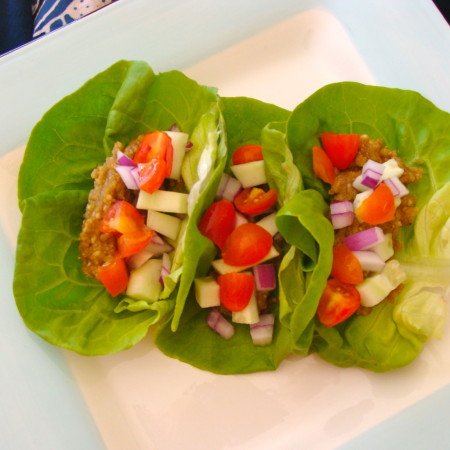 Raw Garden Tacos