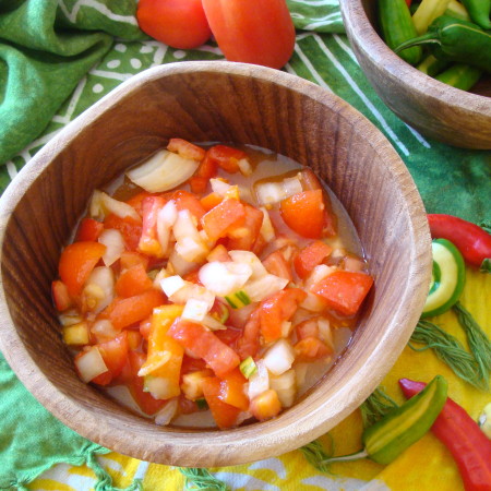 Simple Garden Salsa