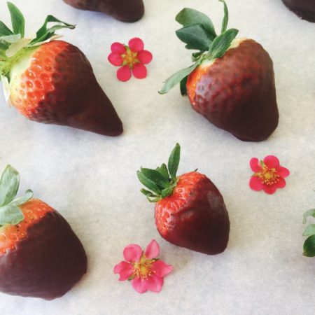 Paleo Chocolate Covered Strawberries